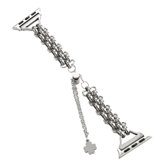 Pulsera de Reloj Acero Inoxidable Doble Fila - Image 5