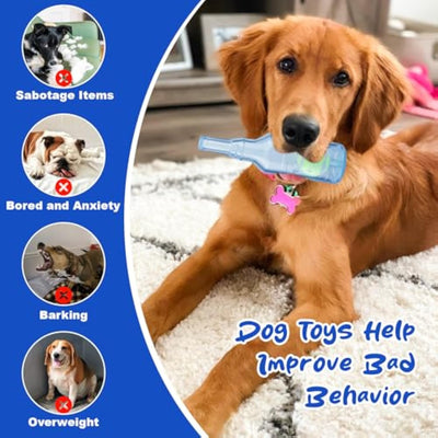 Juguete Botella de Agua para Perros - Masticable Indestructible con Sonido Crujiente - Image 12