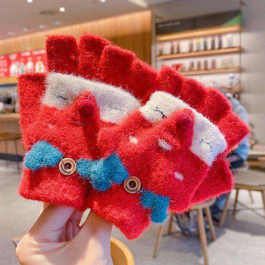 Manoplas Gruesas de Cinco Dedos para Bebé - Guantes de Invierno y Otoño - Image 47