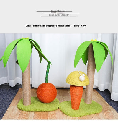 Árbol Rascador para Gatos con Fibra de Coco y Plataformas de Escalada - Image 15