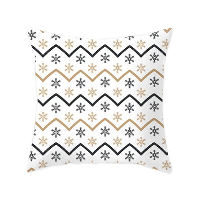 Funda de Almohada Navideña con Diseño de Ciervo y Patrón Geométrico - Image 74