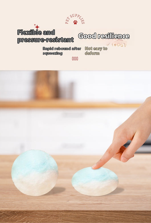 Pelota Silenciosa para Gatos - Alta Elasticidad y Colores Vibrantes - Image 7