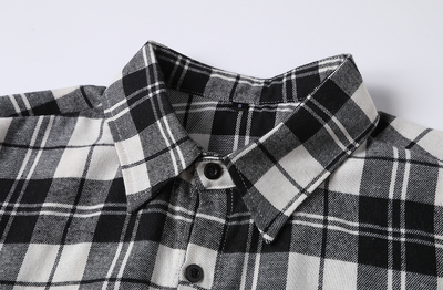 Camisa Casual de Cuadros para Adolescentes - Image 4