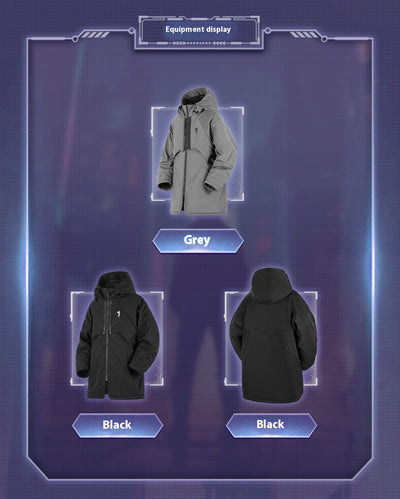Chaqueta Acolchada Dark Armor - Protección y Estilo para Hombre - Image 9