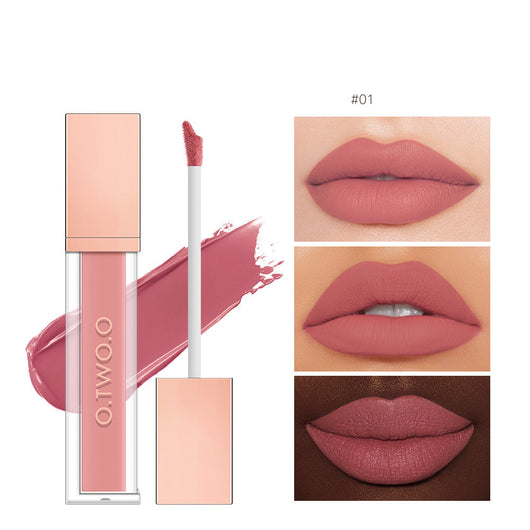 Brillo Labial Mate Terciopelo 18 Colores - Fórmula Larga Duración Anti-transferencia - Image 31