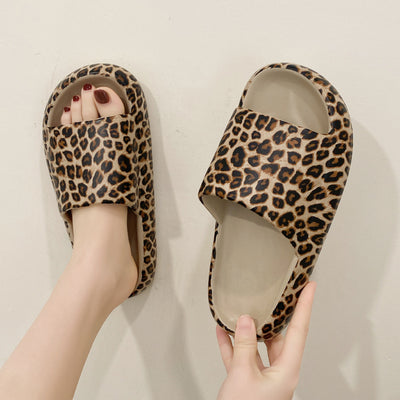 Pantuflas Estampado Leopardo para Mujer - Suela Antideslizante y Suave - Image 3