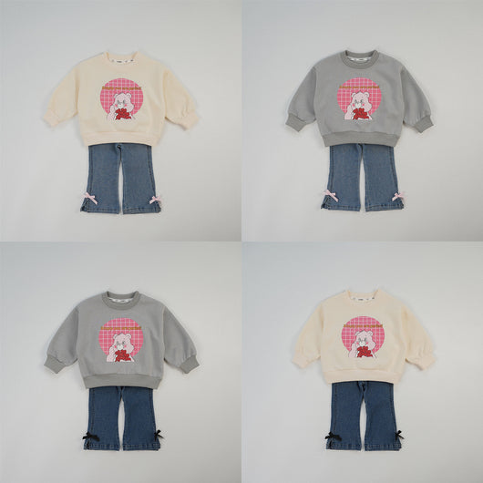 Pantalones Jeans Bota Campana Elásticos para Niña - Image 14