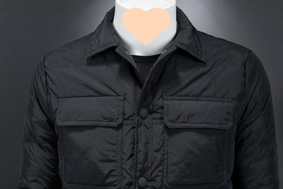 Abrigo Acolchado de Algodón para Hombre - Calidez Invernal - Image 7