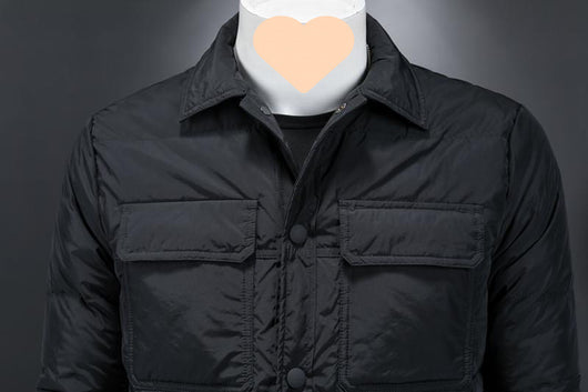 Abrigo Acolchado de Algodón para Hombre - Calidez Invernal - Image 7
