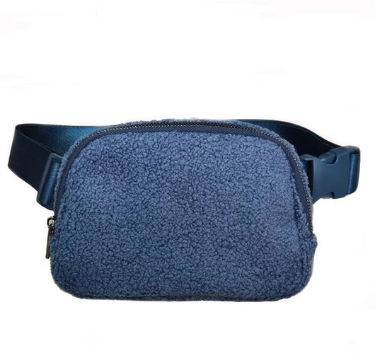 Riñonera Deportiva de Terciopelo - Bolso Cruzado para Hombre y Mujer - Image 18