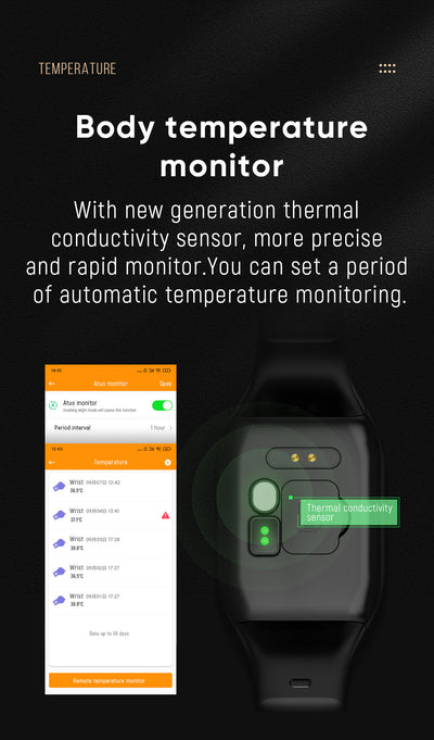Pulsera Inteligente con GPS, Monitor Cardíaco y Presión Arterial - Image 12