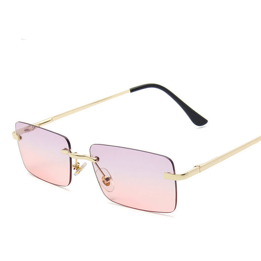 Gafas de Sol Cuadradas sin Marco para Mujer - Image 16