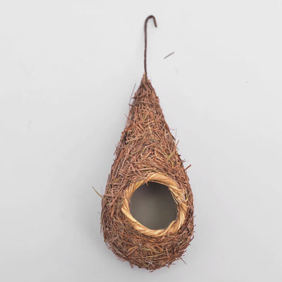 Nido de Paja Natural para Pájaros Pequeños - Jaula Exterior - Image 3