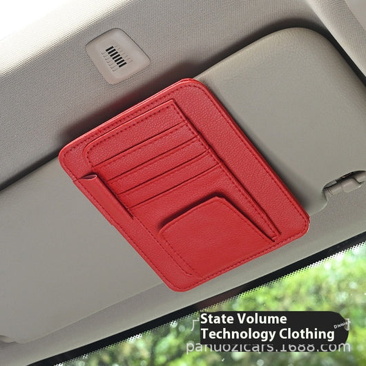 Organizador Solar para Auto con Clip de Almacenamiento - Image 10
