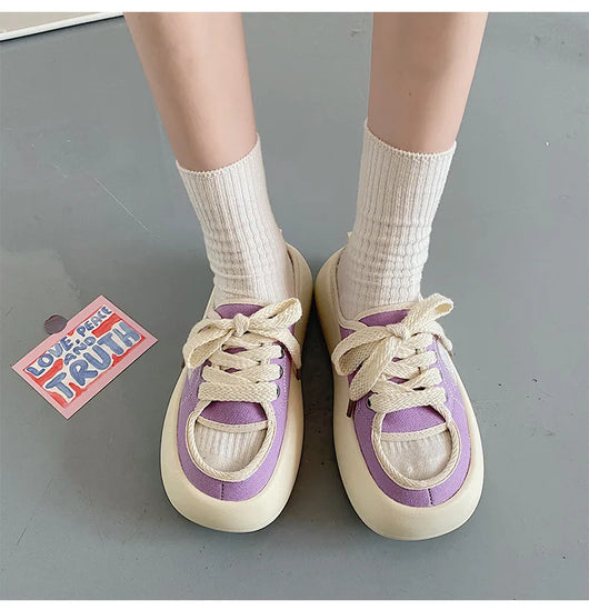 Pantuflas de Lona para Mujer con Suela Acolchada - Comodidad y Estilo - Image 12