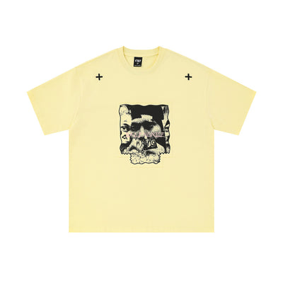 Camiseta de Algodón Bordada Manga Corta para Hombre - Image 14