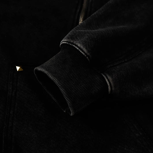 Chamarra Hoodie Retro Vintage Efecto Desgastado - Image 27
