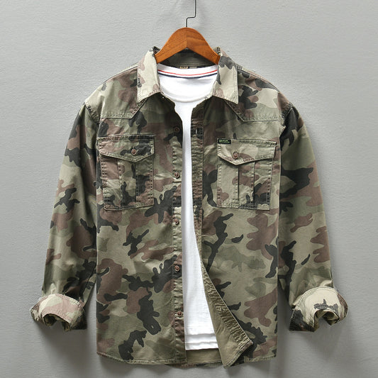 Camisa Táctica de Camuflaje Americano - Estilo Urbano - Image 2