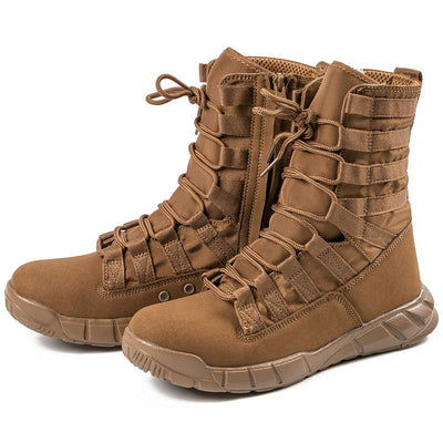 Botas Tácticas Desert Verde Caña Alta Ultraligeras - Image 3