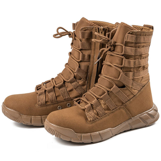 Botas Tácticas Desert Verde Caña Alta Ultraligeras - Image 3