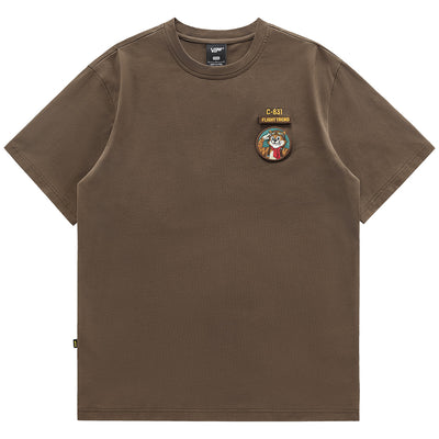 Camiseta Vintage con Bordados para Hombre - Image 5