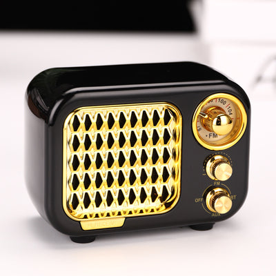 Parlante Bluetooth Retro Portátil Compacto - Image 13