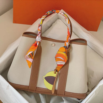 Bolsa Tote de Lona Versátil - Bandolera Crossbody para Compras y Viajes - Image 13