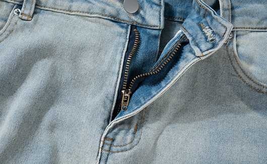 Jeans Slim Fit Flare Desgastados Trendy para Hombre - Image 14