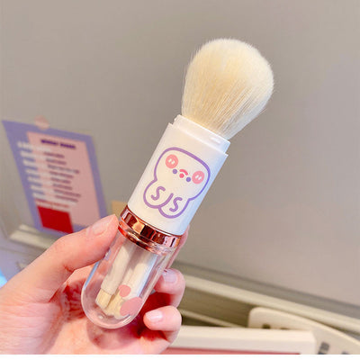 Juego de 4 Brochas de Maquillaje Estilo Lovely Girl - Image 11