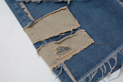 Shorts Denim Verano Corte Recto Fit Deportivo Holgado - Image 20