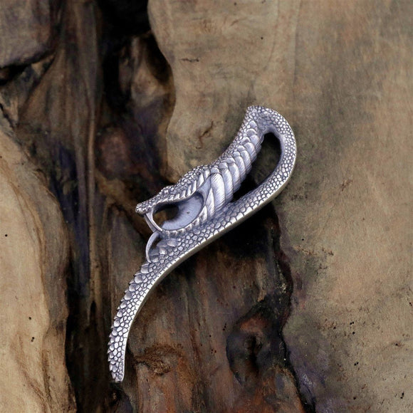Collar Colgante de Escama de Serpiente - Diseño Personalidad Infinita para Hombre