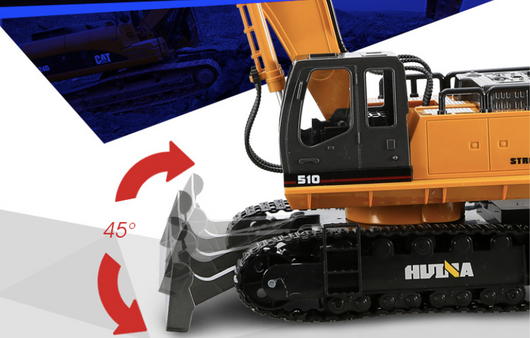 Excavadora de Aleación Teledirigida 2.4G - Vehículo de Ingeniería para Niños - Image 18