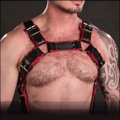 Arnés de Pecho en Cuero para Hombre con Ajuste Personalizado - Image 4