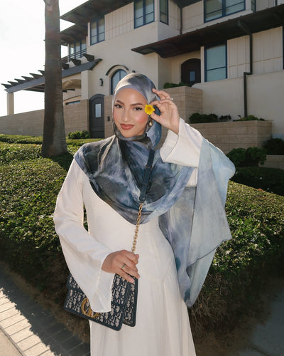 Pañuelo Hijab de Satén Estampado - Image 60