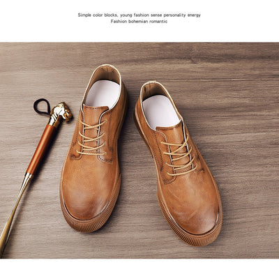 Zapatos Casuales Coreanos con Plataforma y Cordones - Image 15