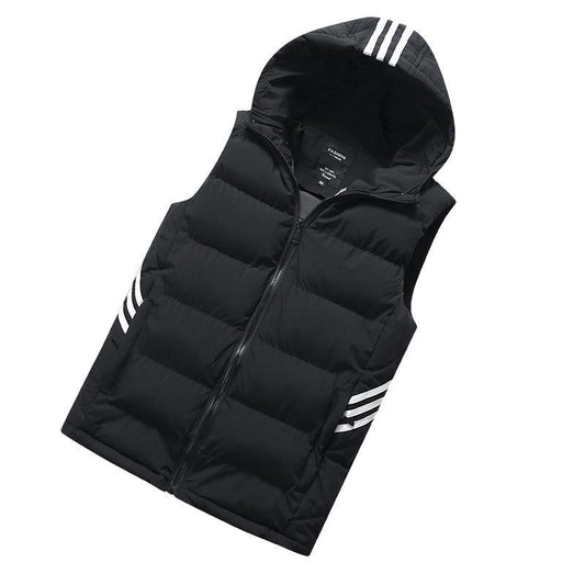 Chaleco de Plumas con Capucha para Hombre - Image 2