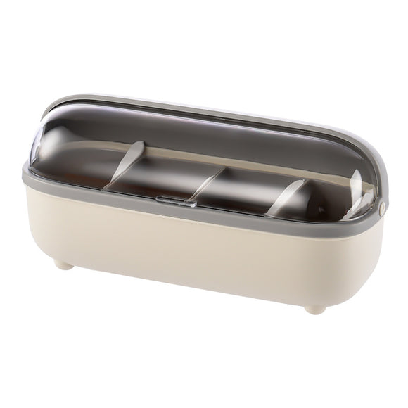 Organizador de Especias con Tapa - Caja de Almacenamiento para Cocina