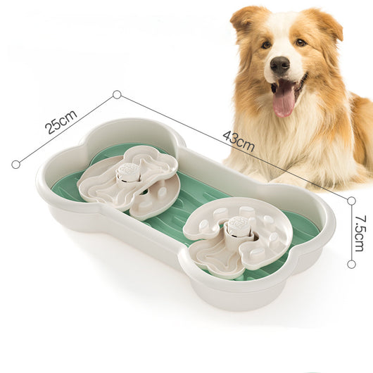 Comedero Lento Antiasfixia para Perros Grandes - Puzzle Interactivo para Alimento Seco y Húmedo - Image 8