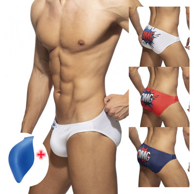 Bóxers de Baño Estampados Cintura Baja para Hombre