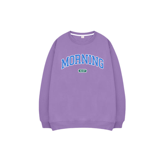 Suéter Cuello Redondo Estilo Street Unisex - Oversized Cómodo para Parejas - Image 12
