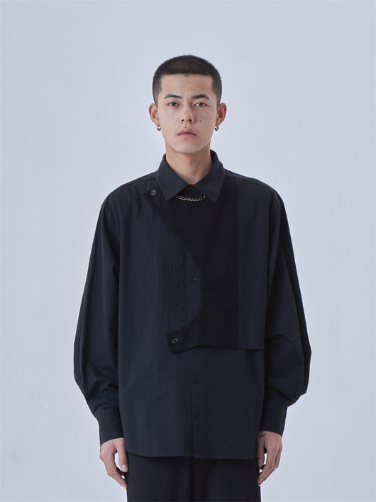 Camisa Suelta Deconstruida para Hombre - Diseño Trendy - Image 12