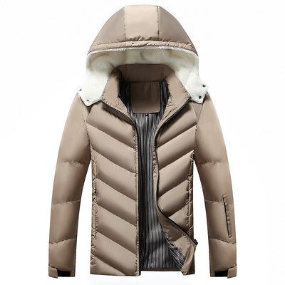 Chamarra Acolchada Casual para Hombre