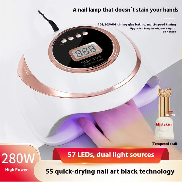 Lámpara UV de Secado Rápido para Manicura Profesional