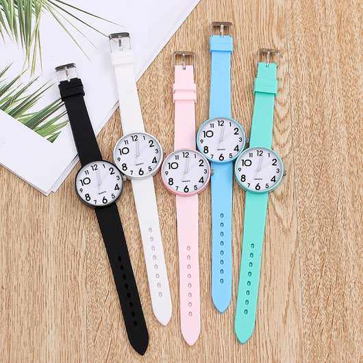 Reloj de Pareja Minimalista con Disco Pequeño - Image 6