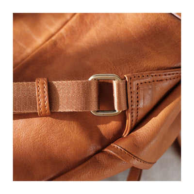 Bolso de Cuero Retro con Gran Capacidad para Hombro - Image 10