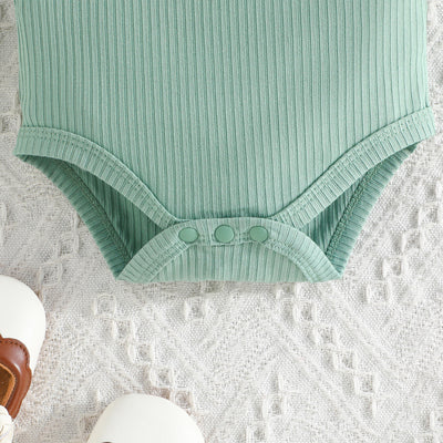Mono Corto Liso para Bebé Niña - Diseño Verano - Image 3