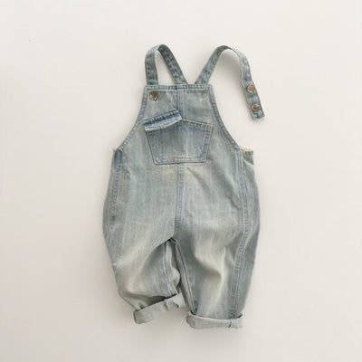 Jeans Retro de Una Pieza para Niños y Niñas - Comodidad Casual - Image 6
