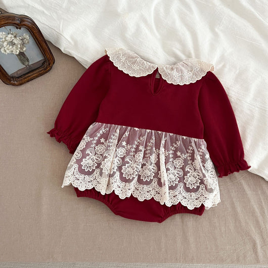 Enterizo Elegante para Bebé Recién Nacido - Diseño Princesa - Image 14
