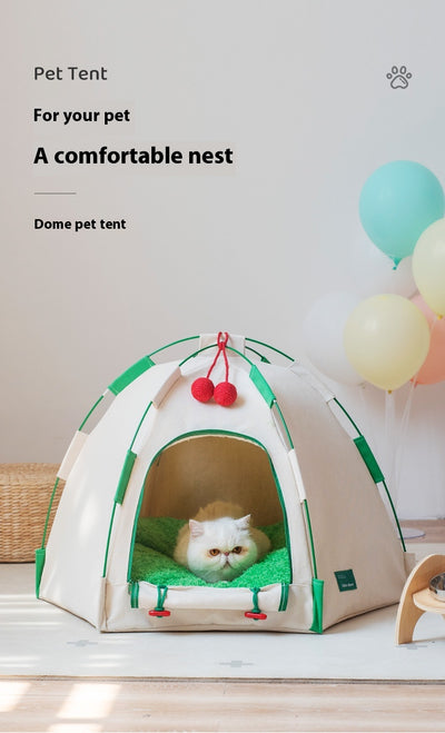 Cama Nido Domo para Gatos - Uso Todo el Año - Image 7