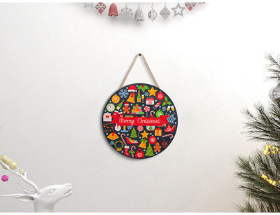 Adornos Navideños de Madera Rústicos con Etiqueta Colgante - Image 10